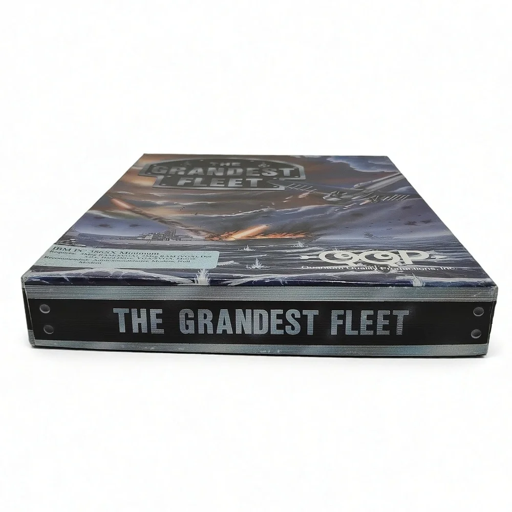 Quantum Quality The Grandest Fleet 1994 Naval Strategy War Sim PC Game CD Manual
